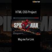 Responsive Spider Man WebSite Design Using HTML CSS And JavaScript
