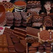 ASMR MUKBANG ULTIMATE CHOCOLATE FEAST Nutella Lava Cake Ice Cream Bars Crunchy Treats