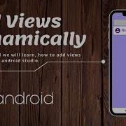Dynamically Adding Views In Android Studio