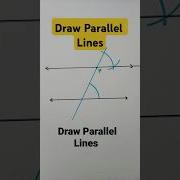 Construction Of Parallel Lines Practical Geometry