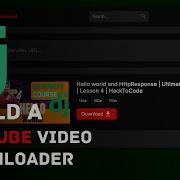 Build A Youtube Video Downloader Using Python Django DjDownload Part 1 HackToCode