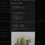 3D Surface Plots Using Matplotlib