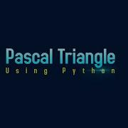 Code Pascal Triangle Python
