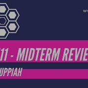 CG1111 MidTerm Review