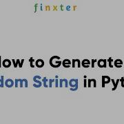 How To Generate A Random String In Python