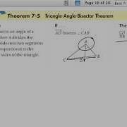 Triangle Angle Bisector Thm