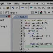 Embedded C For 8051 Tutorial 02 Input Switch AT89S52