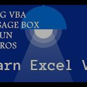 Using VBA Message Box To Run Macros