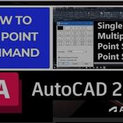 Point Command In AutoCAD 2024 How To Change Point Style Size Line Division Point Command