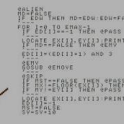 SmileBASIC Tutorials SYS EX7ALIEN