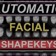 БЕСПЛАТНО АВТОМАТИЧЕСКИЕ Facial MoCap Shapekeys Blender