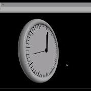 VPython Clock With Dynamic Hand Movement And Audio