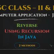 Reverse A Number Using Recursion In Java Step By Step Explanation