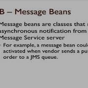 Sec 2 1 EJB Message Beans