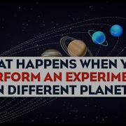 AMAZING RESULT Simple Pendulum Experiment Performed On Different Planets Law Of Gravity