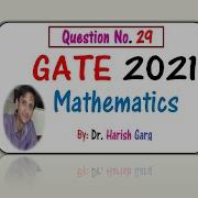 Differential Eq Laplace Question 29 GATE 2021 Mathematics Differential Equation