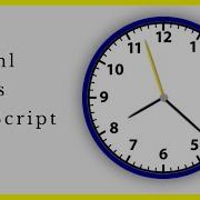 Analog Clock With HTML CSS And JavaScript JavaScript Tutorial 2023