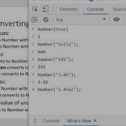 7d JavaScript Convert To Number