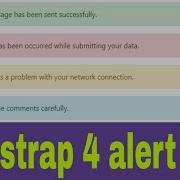 Alert In Bootstrap 4 Why We Use Alert Bootstrap Lecture 14 How To Do This