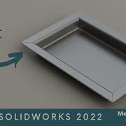 SOLIDWORKS Sheet Metal Tutorial 5 MITER FLANGE CORNER CONDITION