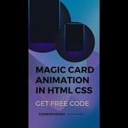 Create Magic Card With Animated Gradient Box In HTML CSS Get Free Source Code