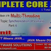 Core Java Multi Threading Synchronization Scenario Part 6