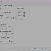 CALIBRATING PLOTTER RESOLUTION TO CUT CORRECT SIZE