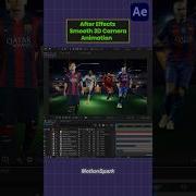 How To Animate Smooth 3D Camera Movements In After Effects Tutorıal