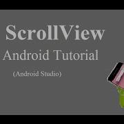 ScrollView Android Studio