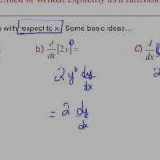 2 6 Implicit Differentiation