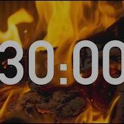 30 Minute Timer Fireplace Ultra HD 4K With Cozy Fireplace Sounds