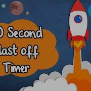 Rocket Blast Off 10 Second Countdown Time Space Travel
