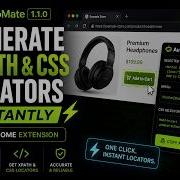 Generate XPath CSS Locators Instantly AutoMate Chrome Extension
