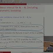 7H Nonparametric Bootstrap Two Sample Setting P
