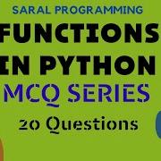 Computer Science MCQ Series Class 12 Target Term 1 Function In Python Mcq Question Part 2