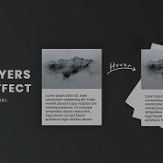 CSS Layers Card Hover Effect HTML CSS Tutorial