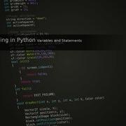 Programming In Python Variables And Statements