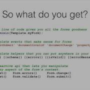 Joshua Ohlman Useful Forms For Meteor September Devshop SF