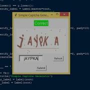 Simple Captcha Generator Using Python