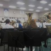 The South Lakes Band Plays Pomp And Circumstance For The 2012 Graduation