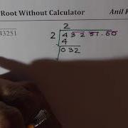 How To Find Square Root Of 5 Digit Number Without Calculator