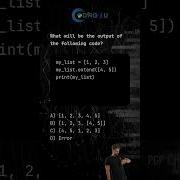 Python MCQ Extending Lists Python PythonMCQ Pythoncoding Coder