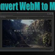 Конвертируйте видео PS5 WebM 4K в MP4 для редактирования