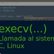 Execv Llamada Al Sistema Familia Exec Linux C