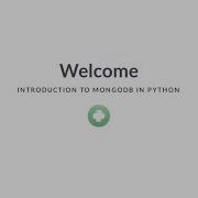 Python Tutorial Introduction To MongoDB In Python