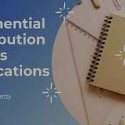 Exponential Distribution And Its Applications Mathematical Foundations For Computing