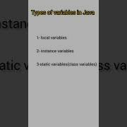 How Many Types Of Variables In Java Types Of Variables In Java LearnCodeWithMohseen Code Java