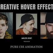 CSS Image Hover Effect Text Reveal On Hover