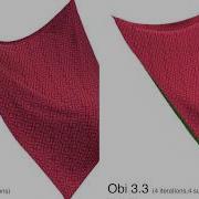 Obi 3 2 Vs Obi 3 3 Cloth Simulation