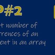 JavaScript Count Number Of Occurrences In An Array